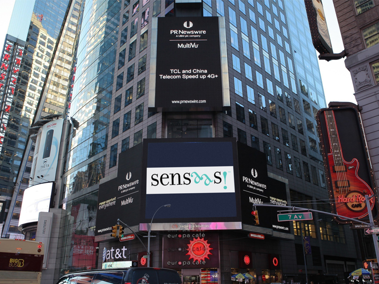SenSaaS on Times Square